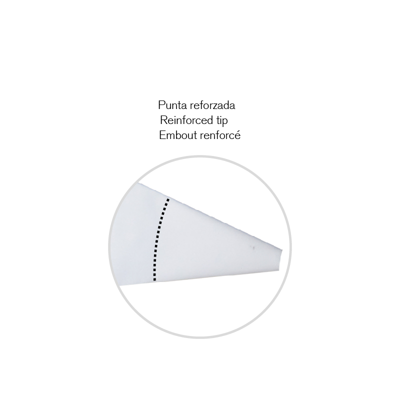 MANGAS DE ALGODÓN (con punta reforzada) 30cm 1 UN 2